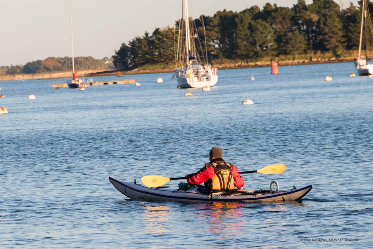 Maison 4 Personnes En Bord De Mer - Golfe Du Morbihan 巴登 外观 照片