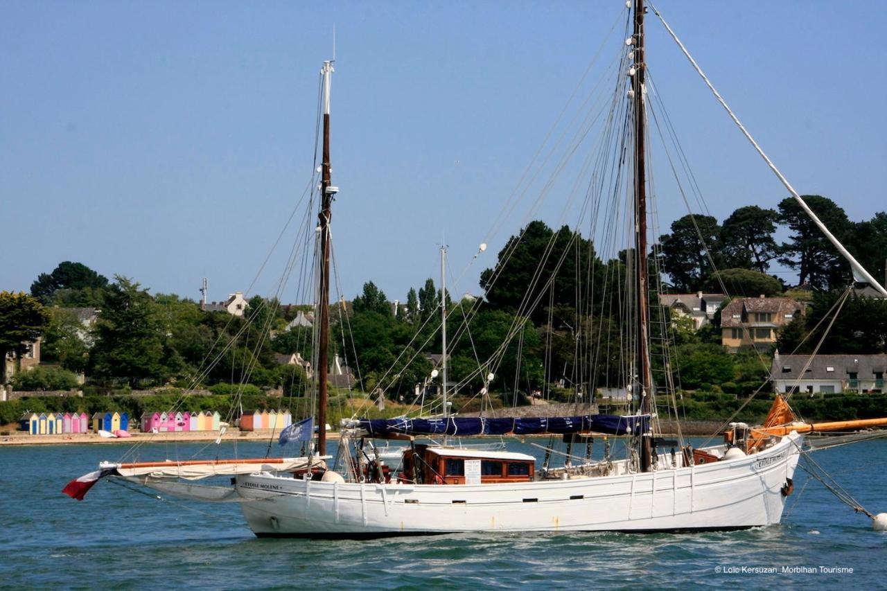 Maison 4 Personnes En Bord De Mer - Golfe Du Morbihan 巴登 外观 照片