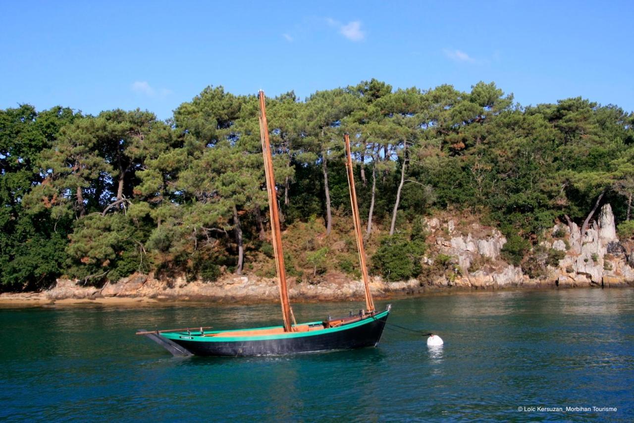 Maison 4 Personnes En Bord De Mer - Golfe Du Morbihan 巴登 外观 照片